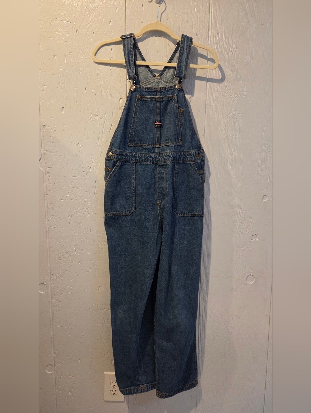 Unionbay Vintage Y2K Classic Blue Denim Overalls